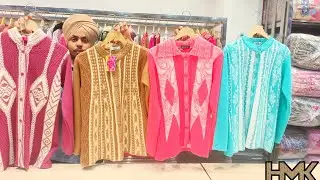 Asia 🌏 biggest manufacturer Hmk Knitwear wholesale ludhiana woolen hub #trendingvideo#winterclothes