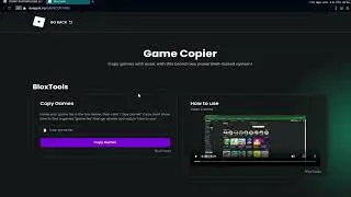 How to use Roblox 2025 Game Copier PC 1 #roblox #robloxbeaming #viral #hacker 