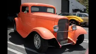 1932 Ford 3 Window Coupe test drive at Laguna Classic Cars