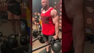 ГЕРМАН-БОДИБИЛДЕР&mdash; С ГИРЯМИ В 12 ПУДОВ СТАНОВАЯ ТЯГА НА PRIDE SPORT FEST!СИЛОВОЕ ГИРЕВОЕ ДЕВЯТИБОРЬЕ