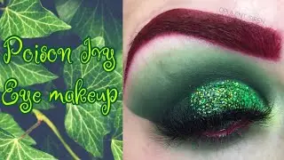 Poison Ivy eye look | Makeup tutorial