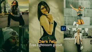 Dark fall free lightroom preset dng download (lightroom tutorial)