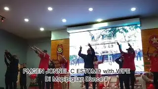 PMGEN JONNEL C ESTOMO w/ Wife Di Mapipigilan Dance # | NCRPO SAFE | 2.14.2023