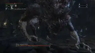 Bloodborne: Bloodletting Beast bossfight(2) Pthumeru Chalice