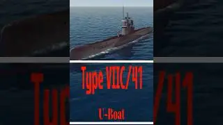 War on the Sea : Type VIIC/41 U-Boat, Atlantic