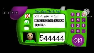 Baldi Basic bad ending