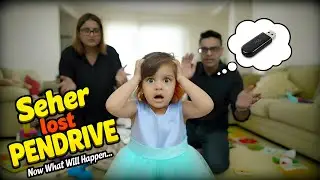 Seher Lost the Pen Drive 😱 | Moral Story for Kids | Fun Learning Adventure & Life Lesson