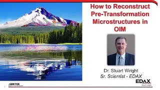 How to Reconstruct Pre-Transformation Microstructures in OIM