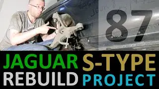 Реставрация Jaguar S-Type [87] ЗАДНЯЯ ПОДВЕСКА Разборка (1) Нижний рычаг