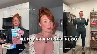 NEW YEAR RESET VLOG (let's lock in together): healthy Costco haul, cleaning/organizing + 2026 goals