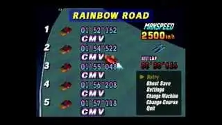 F-Zero X - Rainbow Road Lap - 30