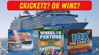 10X, Carnival Cash, Wheel of Fortune Lottery Scratch Off Tickets #lotto