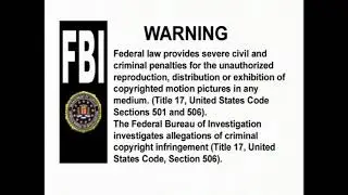 FBI Warning (sourced from Razor & Tie DVD, late 1990s?)