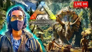 taming rex with club only | ark survival evolved ragnarok #gaming #arksurvivalevolved #livestream