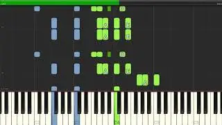 Glee Cast - Don't Rain On My Parade - Piano Backing Track Tutorials - Karaoke