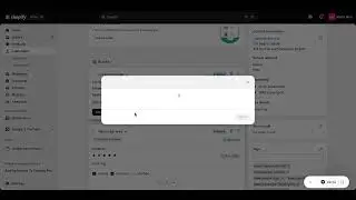 Shopify Admin Dashboard Widgets