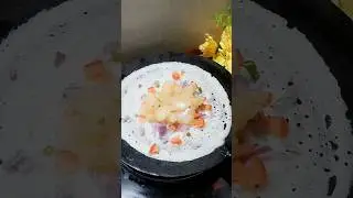Streetstyle masala dosa #dosa #streetfood #streetdosa