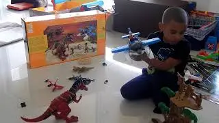 Unboxing- Animal Planet Extreme T-Rex Adventure Set