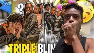 I PUT AVERYB, iliasATL, & KENCAMEUP ON A TRIPLE BLIND DATE and this happened REACTION