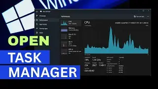 Как открыть диспетчер задач в Windows 11