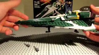 Lego Star Wars 9498 Saesee Tiin's Jedi Starfighter Review