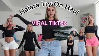TESTING TIKTOK VIRAL HALARA TRY-ON HAUL🎀✨ Straight Leg Jeans