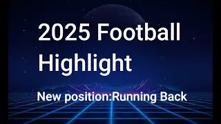 Ibuki  RB/DB Football Highlights 2025 (Japan Private League)