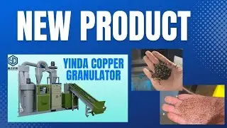 YINDA Copper wire recycling production machine automatic copper cable granulator in China
