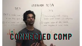(Remade) Leetcode 1034 -  Depth First Search | Coloring Border | Connected Components of Graph