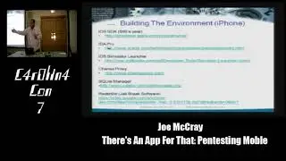 There s An App For That   Pentesting Moble   Joe McCray