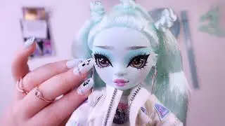 ASMR Doll Unboxing 🎀 Shadow High Zooey Electra ✨ Gentle Tapping & Scratching 💋Inaudible Soft Spoken