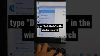 WINDOWS 10 DARK MODE #shorts