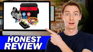 Честный обзор комплекта HVAC с вакуумным насосом XtremepowerUS Premium 4CFM &ndash; Реальный тест произ...