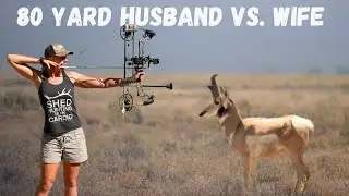 80 Yard Archery Competition!! 🏹 & Pronghorn Prep