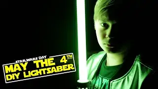 STAR WARS: May the 4th Lightsaber DIY Build | Will Build Everything