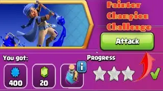 Easily Three Star The Painter Champion Challenge-✓ By @DP007t #clashofclans #cocsubscribe