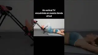 Ab vertical TV M&aacute;quina De Ejercicios Abdominal. New 2024