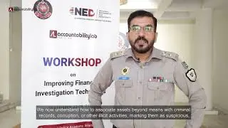 Workshop on Improving Financial Investigation Techniques