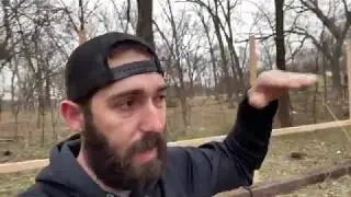 Turkey pen build with a challenge!