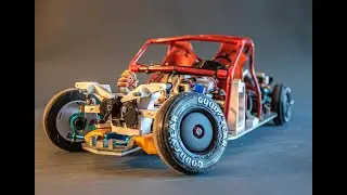 Super scale active suspension, arduino powered, 3D printed, RC drift, Oldsmobile Dynamic 88 *SHORT*
