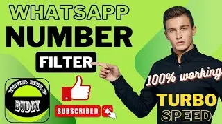 WhatsApp Number Filter Software Free Tool || 100% FREE  || TURBO SPEED || ANTI BAN SETTINGS
