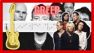 Radiohead - Creep | Easy Guitar Tabs Tutorial + PDF Download 🎸