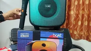 #boat Party pal 68 Pro Review, 42Watt with wireless Mic, #party Pal 68Pro Premium Black