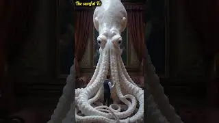 Deadly Hunter! Squid Attacks in Split Second ⚡🦑 #wildlifeshorts  #trending