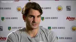 Federer Assesses First Two Rotterdam Wins