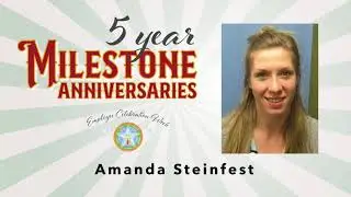 Employee Milestone Anniversaries | 5 Year - Part Two