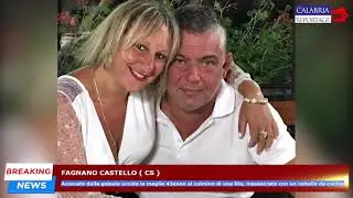 Fagnano Castello: accecato dalla gelosia uccide la moglie 43enne al culmine di una lite.
