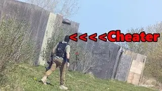 Black ops Airsoft: Punishing a cheater!!!