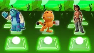 Tiles Hop - Monster university, the Garfield, The Gruds