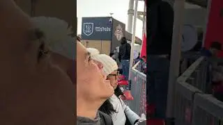 Me at the BMO field watching a TFC game